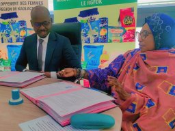 Signature de la convention de financement de 500 millions FCFA au profit du Réseau des m Groupements des Femmes de Développement de Kaolack